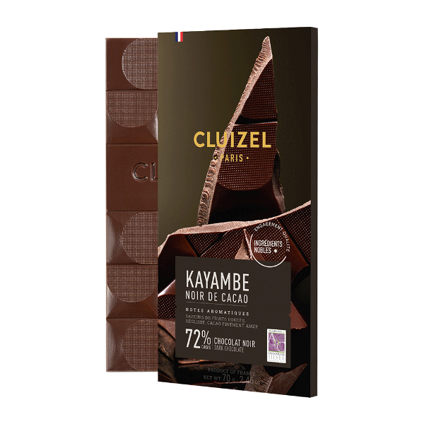 [클뤼젤 파리]  누아 드 카카오 초콜렛 72% 70g - 국내배송